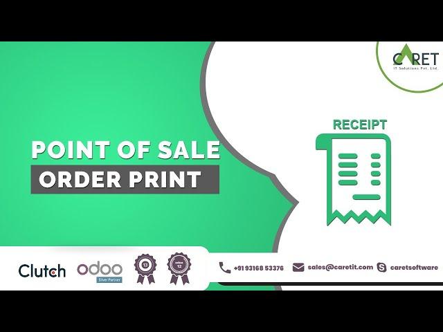 Steps for creating and printing the order list using POS