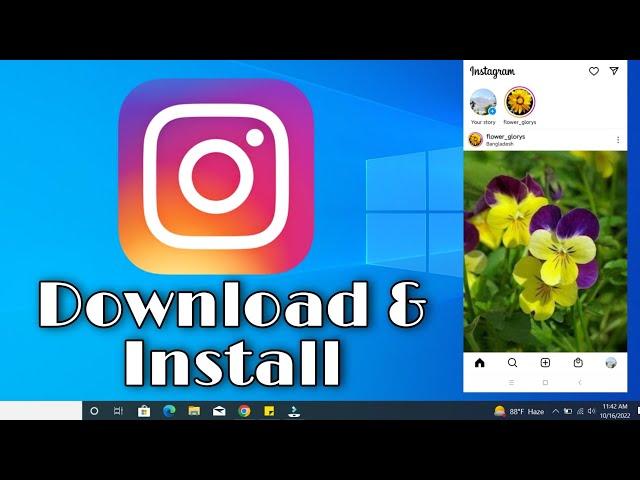 How to Install Instagram on windows 10 | How to install Instagram on PC in Windows 10