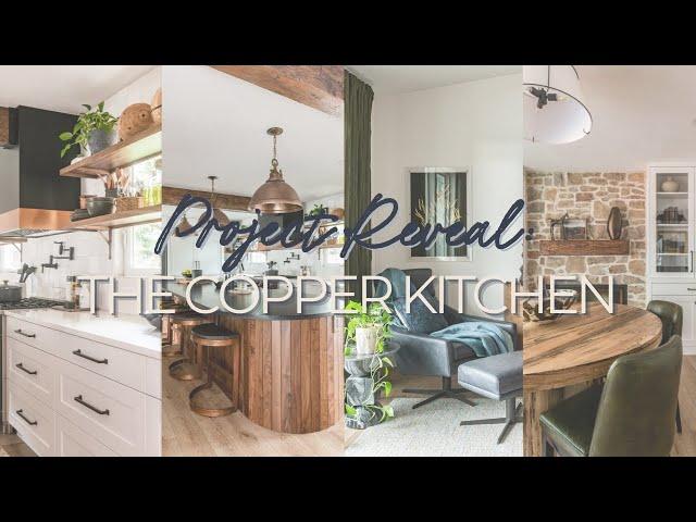 Inside Our Copper Kitchen Remodel | Open Door