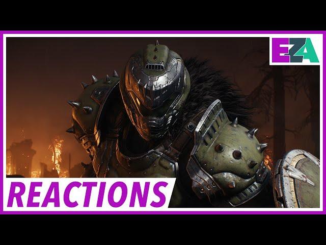 DOOM: The Dark Ages Reveal - Easy Allies Reactions