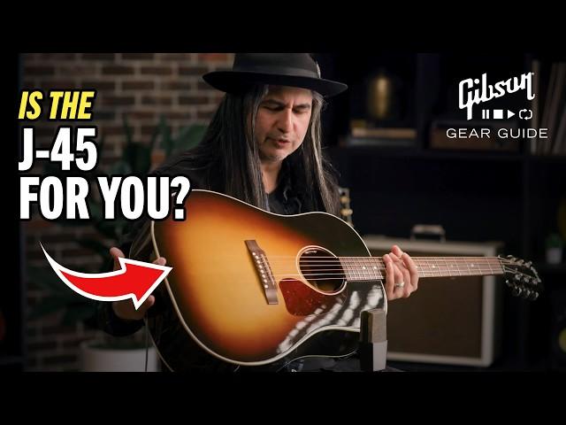 Is The Gibson J-45 Acoustic for You? Should You Play A J-45? Why Is the J-45 So Popular?