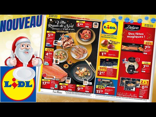 catalogue LIDL ALIMENTAIRE du 18 au 24 décembre 2024  Arrivage - FRANCE