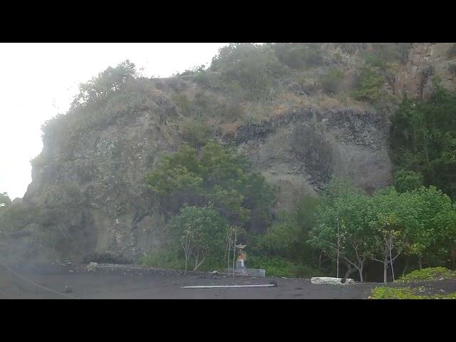 Mancing di pantai Bugbug Karangasem