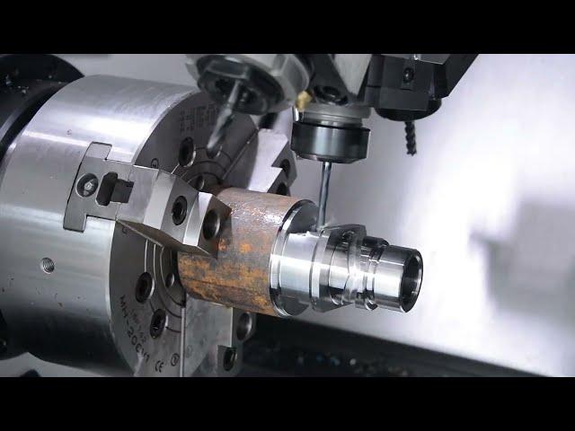 CNC Machine Turn Mill Cutting metal Plastic. CNC Turning Center