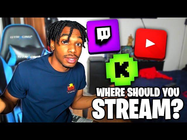 Where should YOU stream in 2024? Twitch vs YouTube vs Kick Streaming!