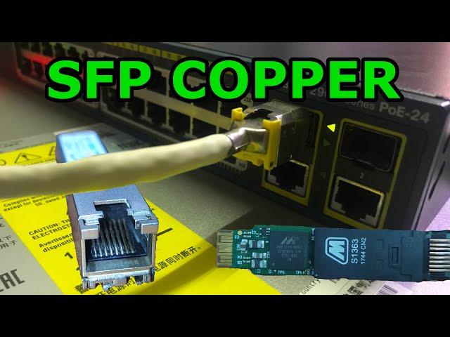 Что такое SFP Copper, где применяется, как работает, как устроен. ATOP AP-ST2 10/100/1000BASE-T SFP