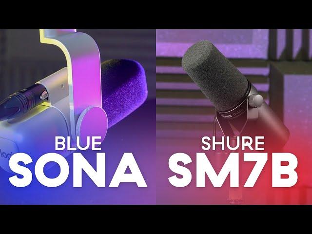 Shure SM7B vs Logitech Blue Sona: Which is Best? SURPRISING Result!