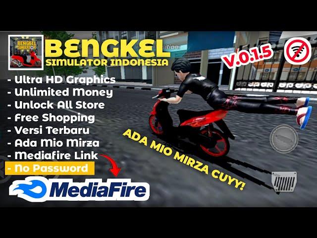 TERBARU!! BENGKEL SIMULATOR INDONESIA MOD APK V.0.1.5 (Unlimited Money)