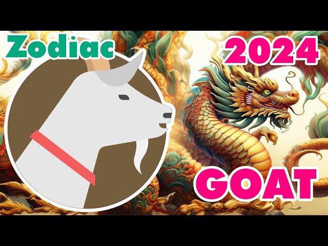 GOAT: 2024 Zodiac Goat and Zodiac Sheep Prediction - The Year of the Green Wood Dragon 【Master Tsai】