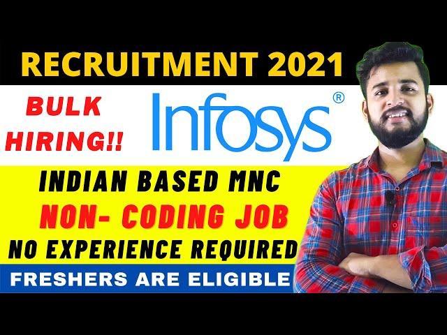 Infosys Recruitment 2021 | Infosys Careers For Freshers | Off Campus Drive For 2021 Batch