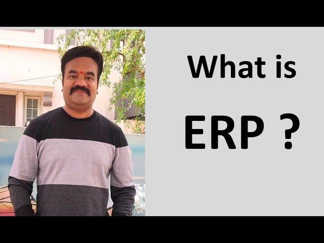 What is ERP ?