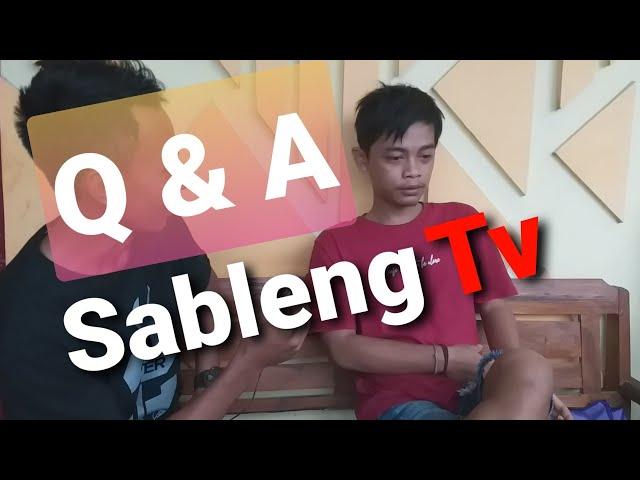 Q & A Sableng Tv | iqbal