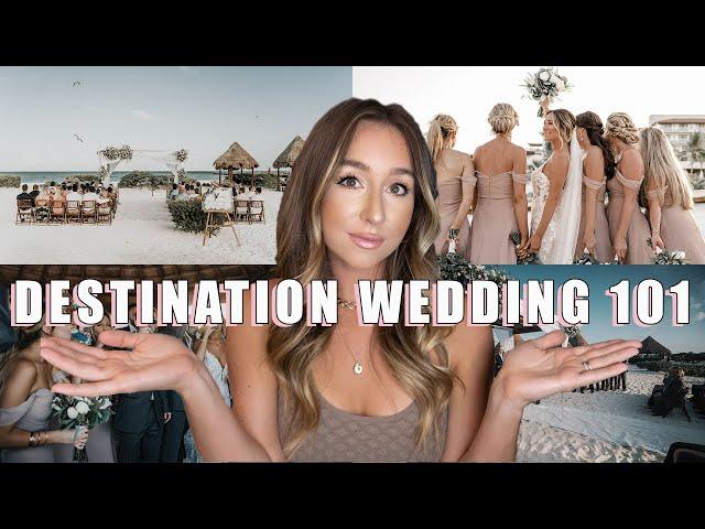 destination wedding 101 | TOP 10 TIPS + Q&A: courthouse marriage *video*, cost, dream mexico wedding