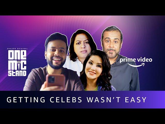 How Sapan Verma got the celebs on One Mic Stand? Ft. Sunny Leone, Raftaar, Karan Johar, Faye, Chetan