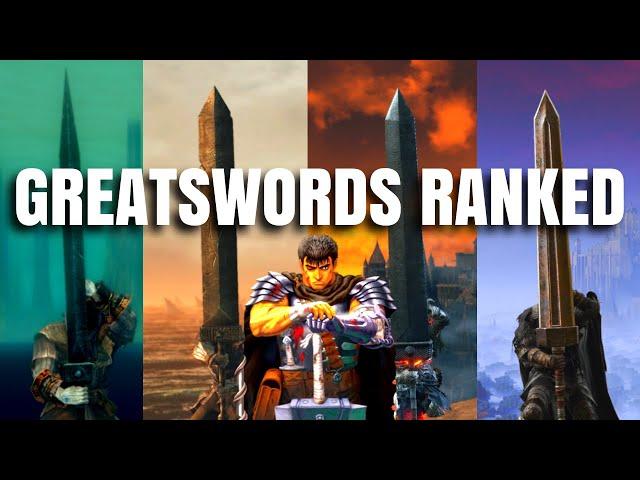 Ranking All Souls Guts Greatswords #fromsoftware