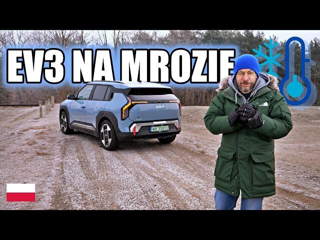 KIA EV3 81 kWh - prawdziwy zasięg w zimie (PL) - test i jazda próbna