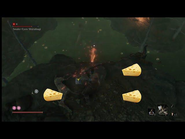 Sekiro: Game of the year edition - Snake eyes Shirahagi Cheese - After patch 1.06