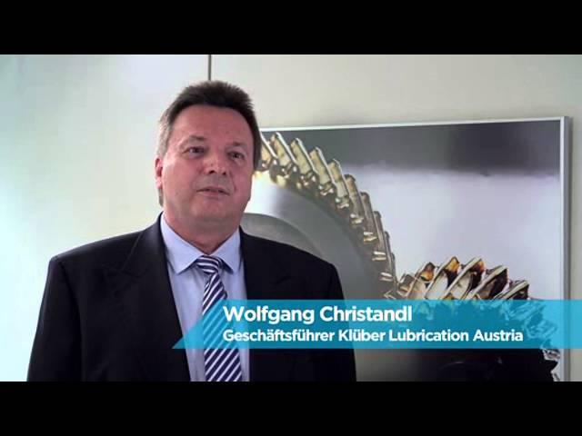 Klüber Lubrication Austria in der ORF Salzburg TV-Serie „Die Werksführung“