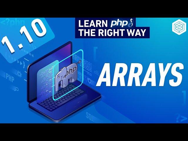 PHP Array Data Type - Indexed, Associative & Multi-Dimensional Arrays - Full PHP 8 Tutorial