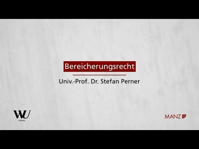 Perner/Spitzer/Kodek - Abschnitt 6.1 - Bereicherungsrecht