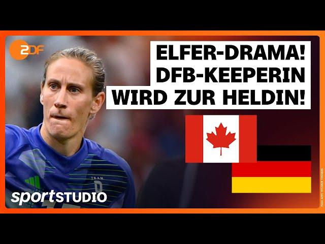 Kanada – Deutschland Fußball Highlights | Olympia Paris 2024 | sportstudio