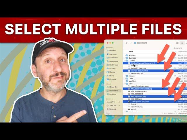 10 Ways To Select Multiple Files On Your Mac