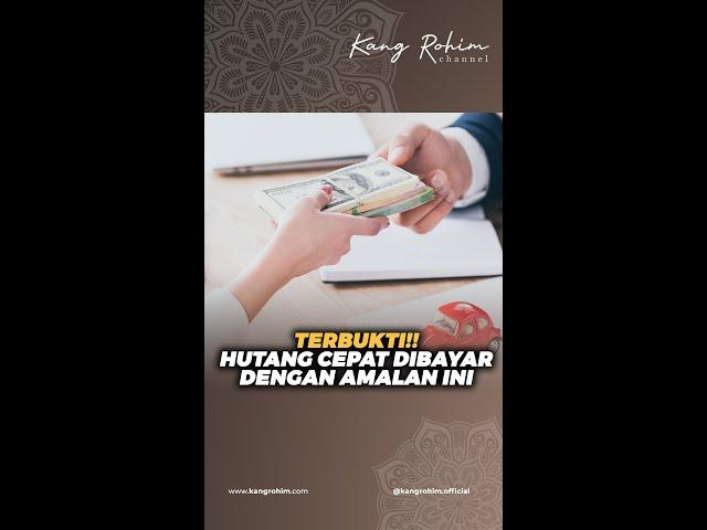 Amalan untuk menagih hutang agar cepat dibayar #hutang #amalan #kangrohim #rezeki #amalanhutang