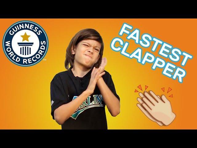 Most Claps In One Minute - Guinness World Records