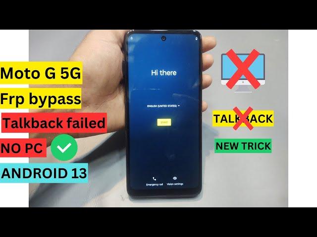 FREE : All Motorola Android 13 FRP Bypass 2023 [ Without PC ]