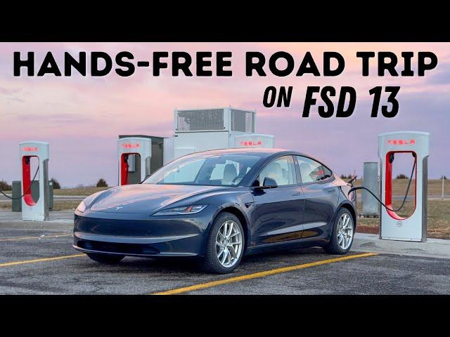 First Road Trip In My New Tesla Model 3! FSD Taking Us To Kansas City