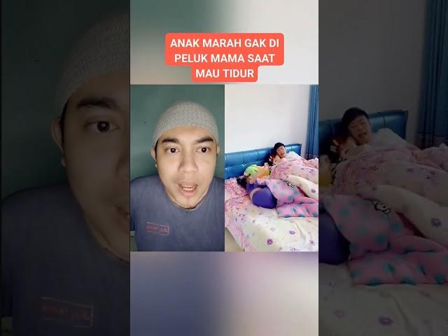 ANAK MARAH BELUM TIDUR IBU SAMA AYAH MESRA MESRAAN DI TEMPAT TIDUR #shorts