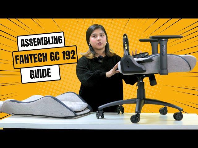 How To Assemble Fantech Gaming Chair in Nepali | Fantech GC -192