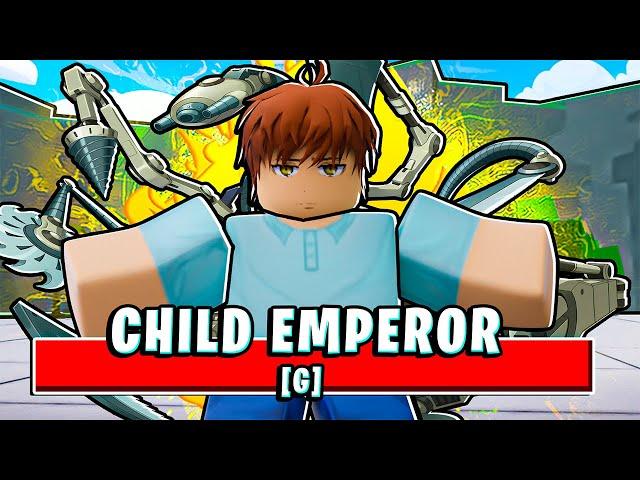 NEW CHILD EMPEROR UPDATE IS FINALLY HERE in Roblox The Strongest Battlegrounds