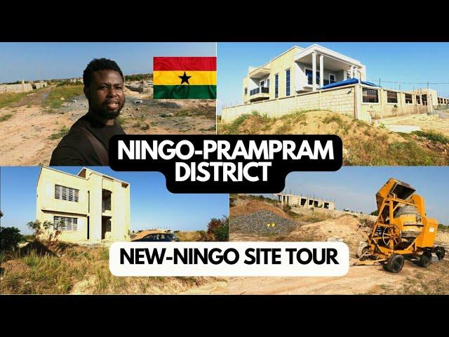 I TOURED A SITE IN NEW-NINGO IN THE NINGO-PRAMPRAM DISTRICT - ACCRA-GHANA || Kamma Dyn