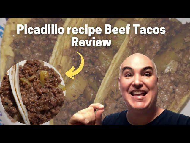 Picadillo recipe beef tacos - picadillo con papas - picadillo cuban mexican filipino taco