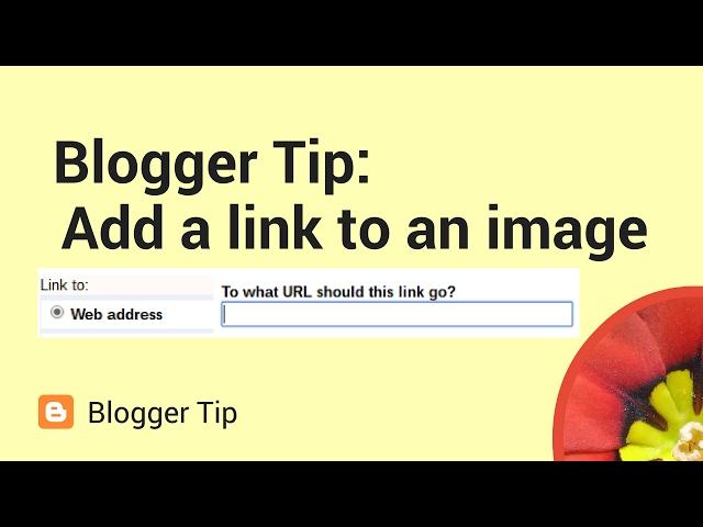 Blogger tip: add an image link, no HTML editing required