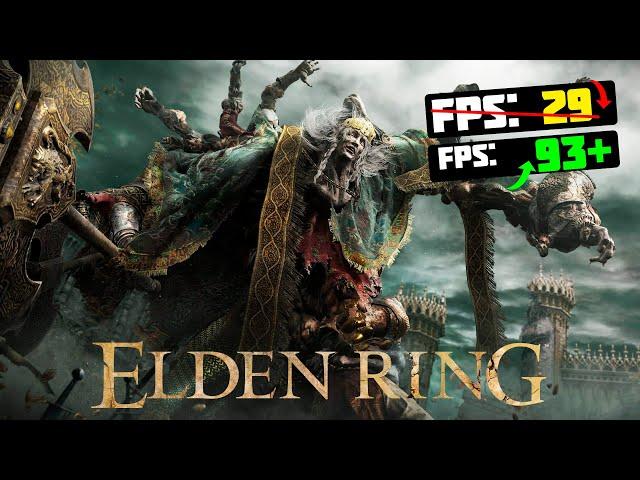 Elden Ring: MAX OPTIMIZATION AND INCREASE FPS ON A LOW PC / BEST ELDEN RING SETTINGS