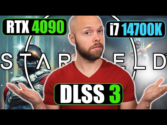 RTX 4090 vs Starfield HUGE Performance Increase! DLSS and Frame Generation!