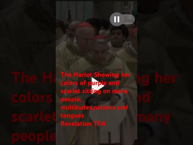 Harlot: Revelation:17 Judgement is Coming#catholicchurch #catholicmass #judgement