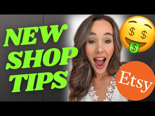 GOLDEN Tips for New Etsy Shops | How to Compete With Big Shops