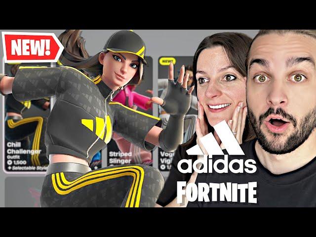 ADIDAS FORTNITE : NOUVEAUX SKINS INCROYABLES !