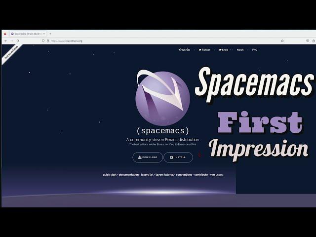 Spacemacs - First Impressions