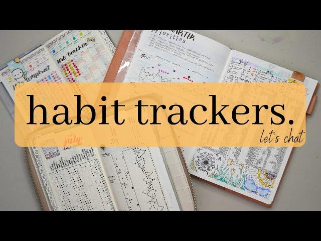 All About My Habit Trackers. What, How, and Why? Let's Chat!