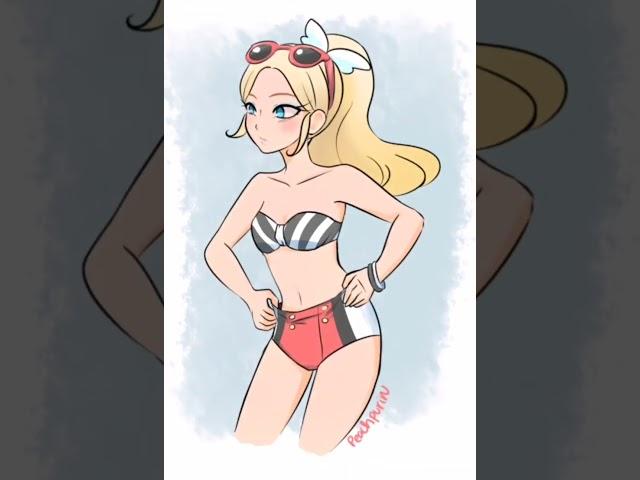 {Miraculous İn Girls SwimSuit Edit}