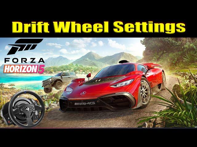 Forza Horizon 5 Drift Wheel Settings