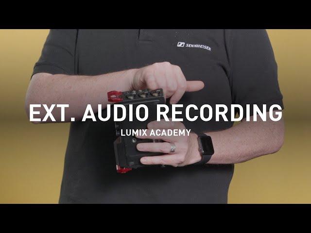 External Audio Recording