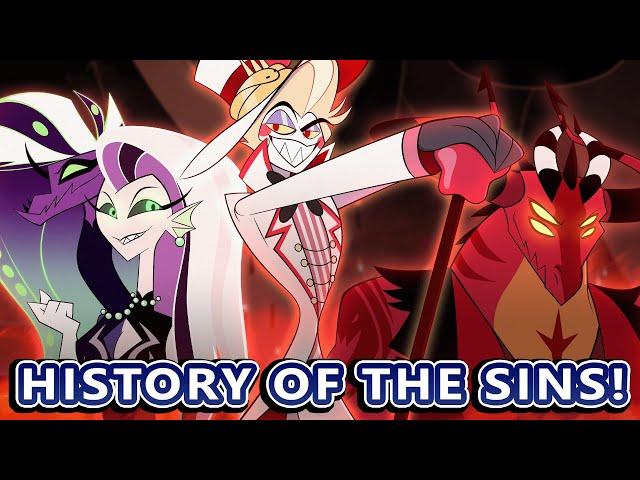 The History of the 7 Deadly Sins!  Helluva Boss & Hazbin Hotel Lore / Analysis!