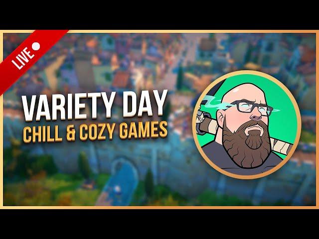 Relaxing & Cozy Variety Day | Trying Cozy Games | Live Gameplay - Luxthos