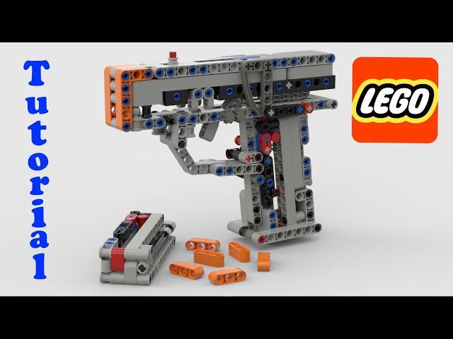 Glock lego toy gun assembling