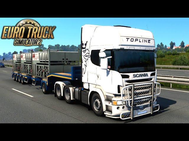 SCANIA R & STREAMLINE MEGA MOD | Euro Truck Simulator 2